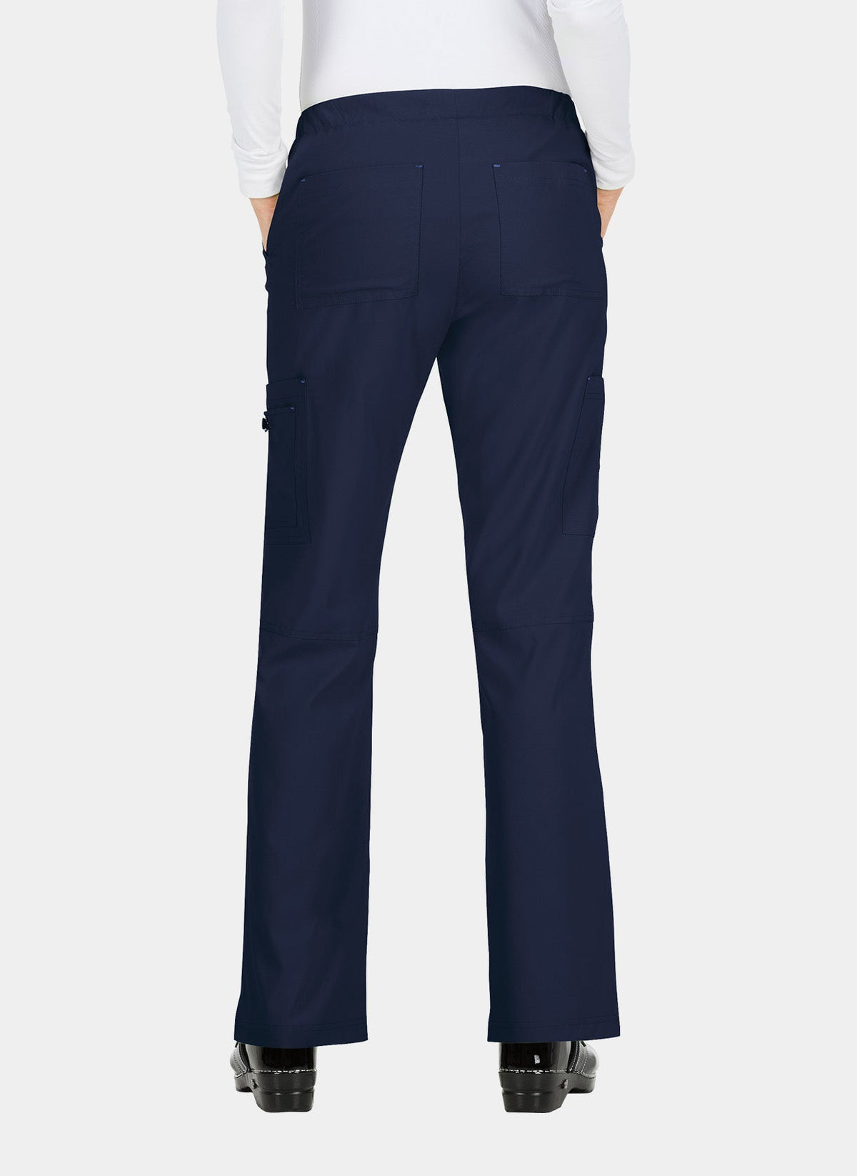 Pantalon médical femme Koi Basics Holly - Bleu marine, détail