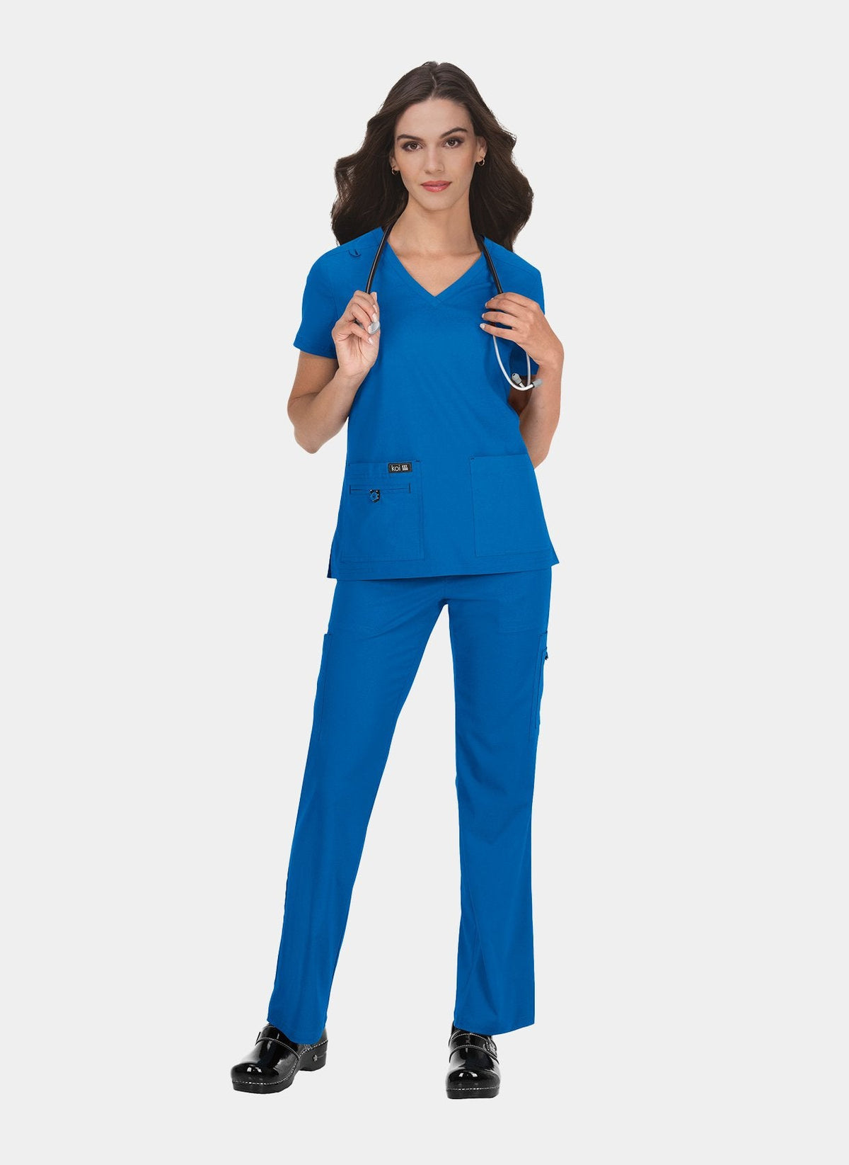 Ensemble médical femme Koi Basics Becca + Holly - Bleu roi