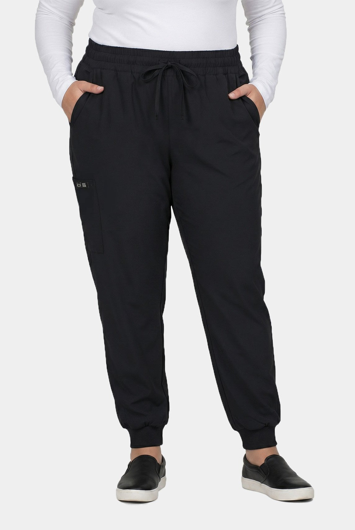Pantalon médical femme jogging Koi Basics Gemma - Noir