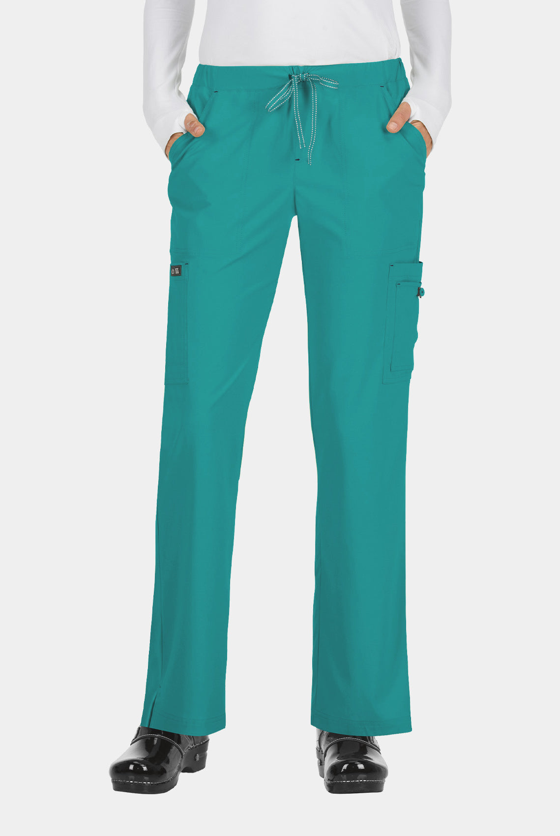 Pantalon médical femme Koi Basics Holly - Bleu canard