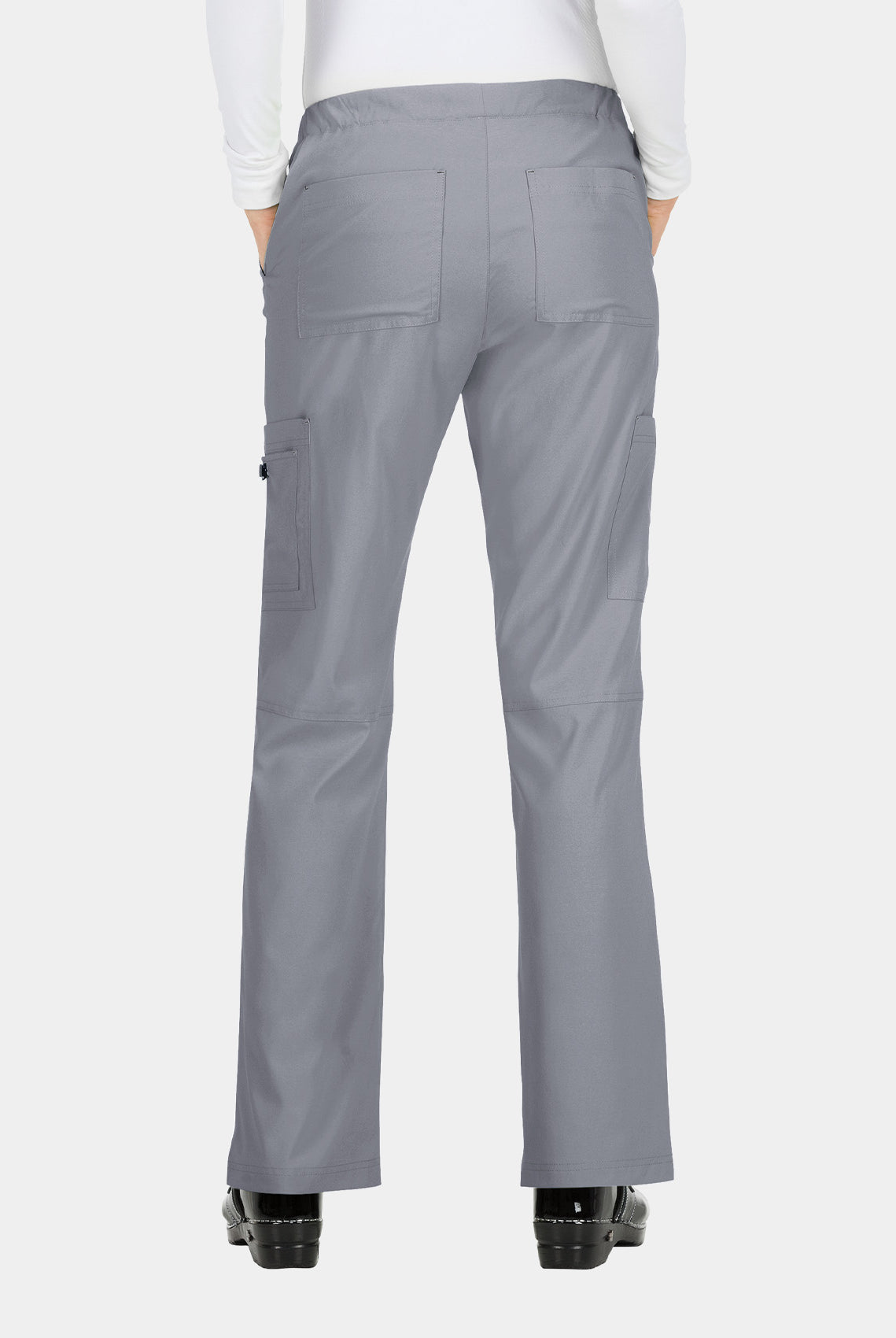 Pantalon médical femme Koi Basics Holly Dos - Gris acier
