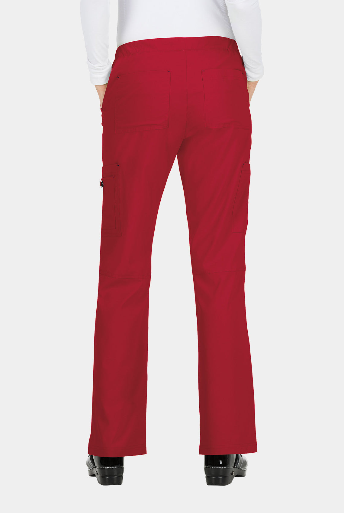 Pantalon médical femme Koi Basics Holly Dos - Rubis