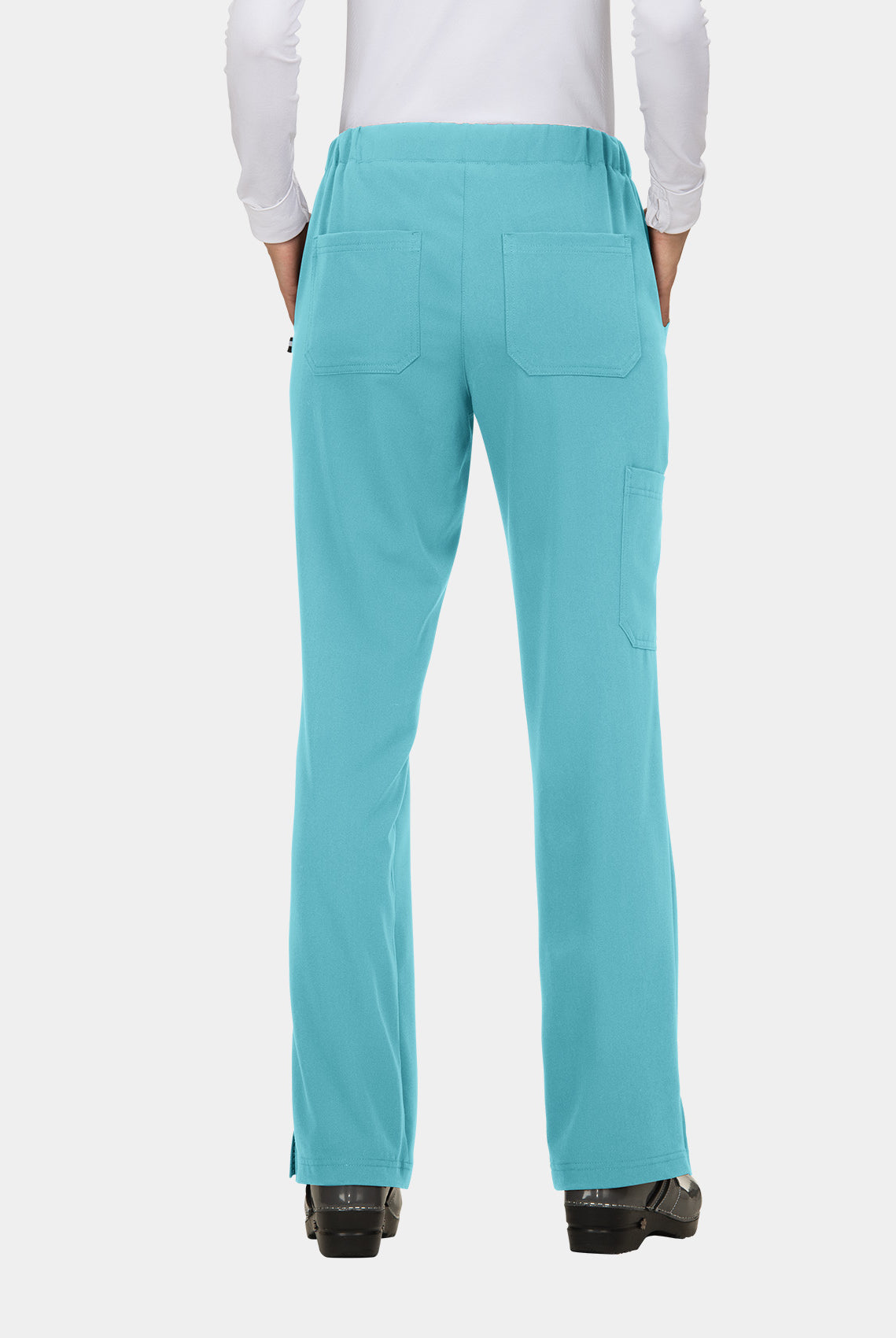 Pantalon médical femme Koi Next Gen Héros du quotidien Dos - Sea Glass