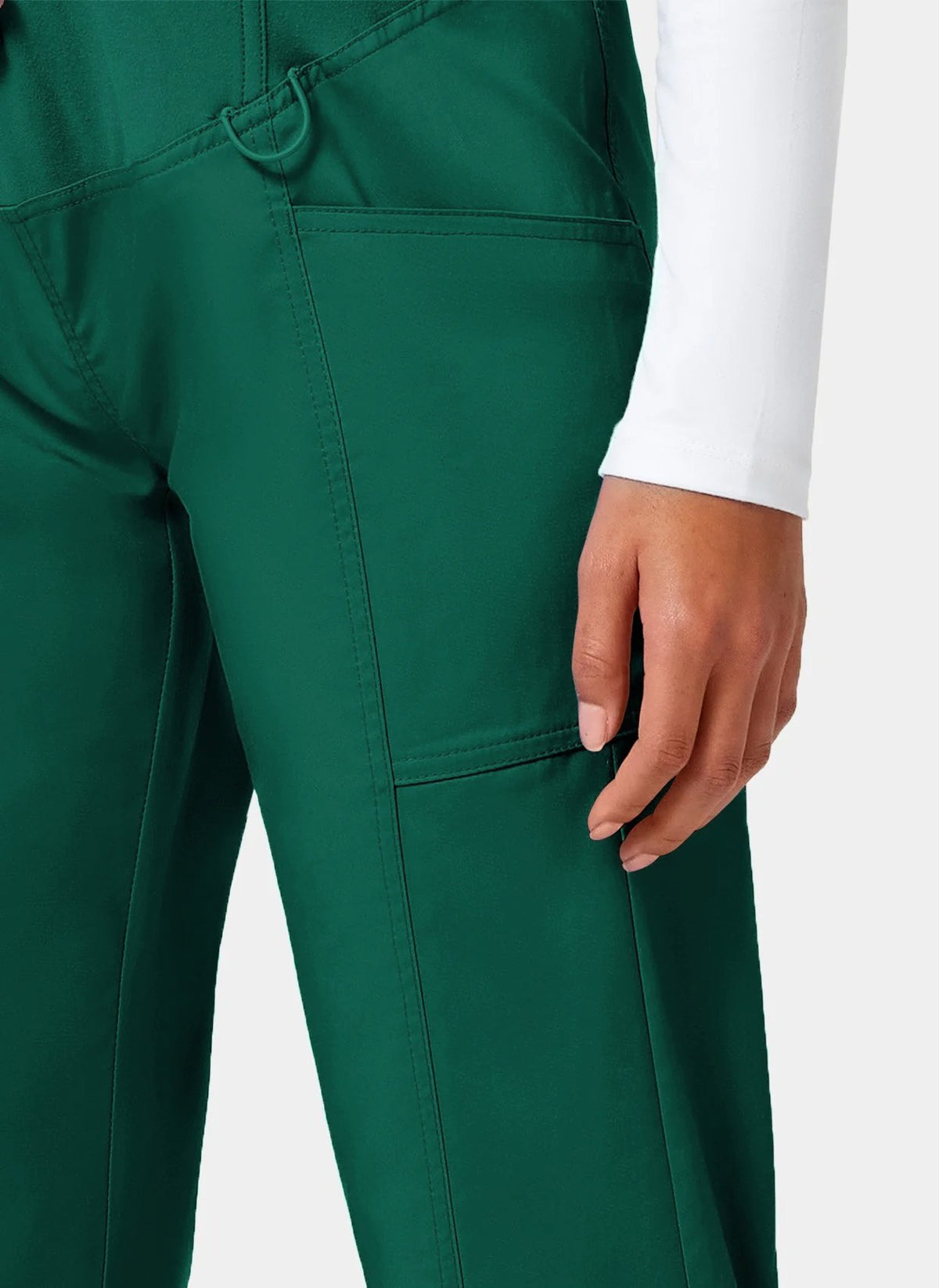 pantalon maternite cherokee revolution vert foret poche