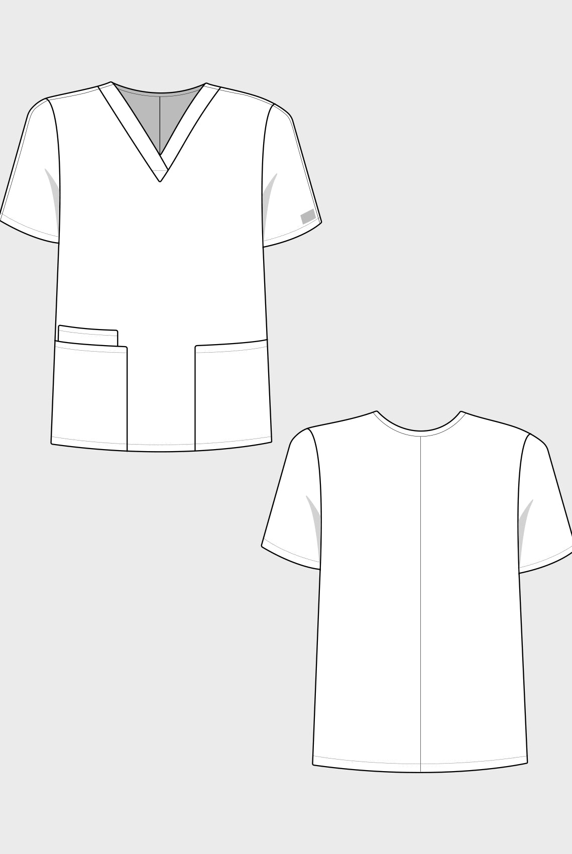 patron blouse medicale unisex cherokee originals