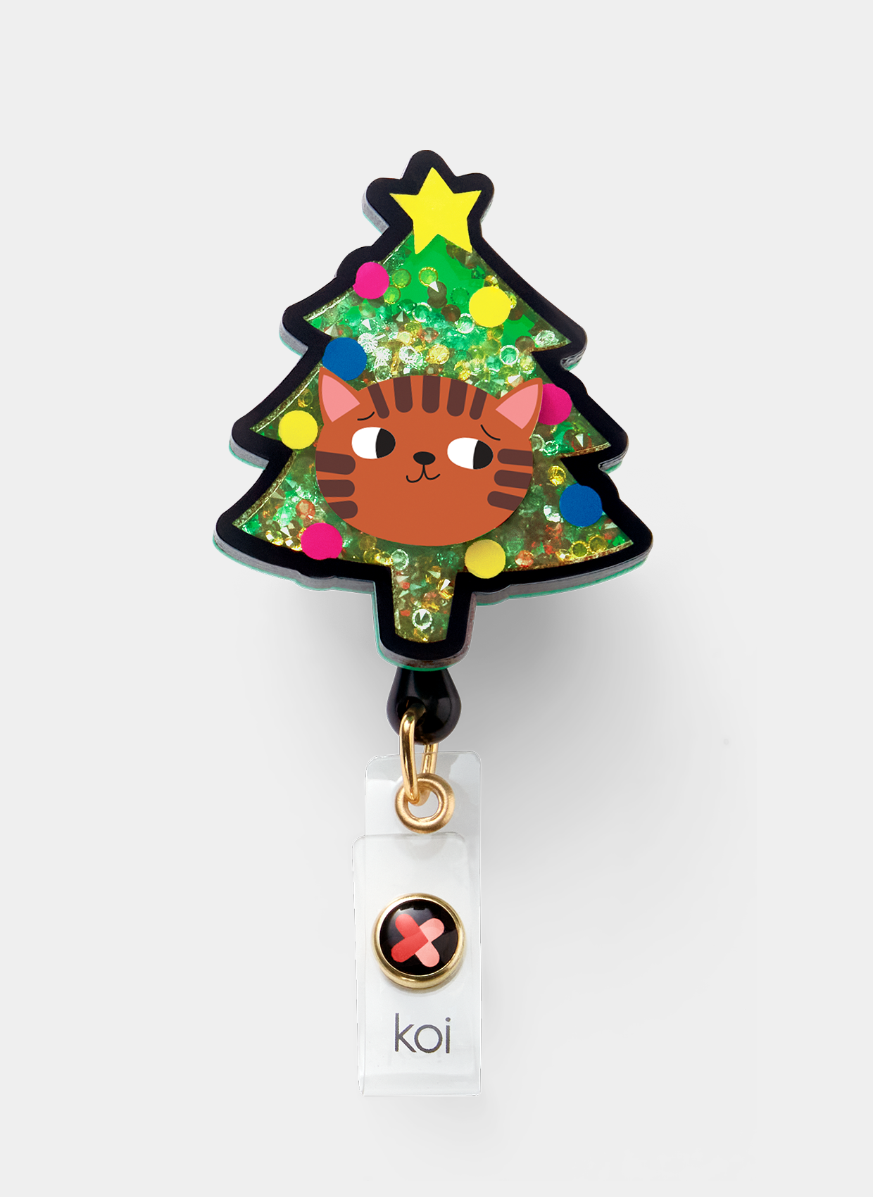 Porte-badge à enrouleur Koi - Arbre à chat