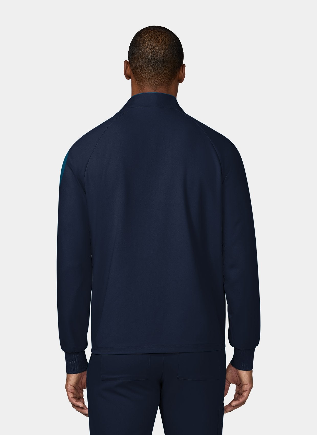 Veste homme Koi Cureology alpha bleu marine de dos