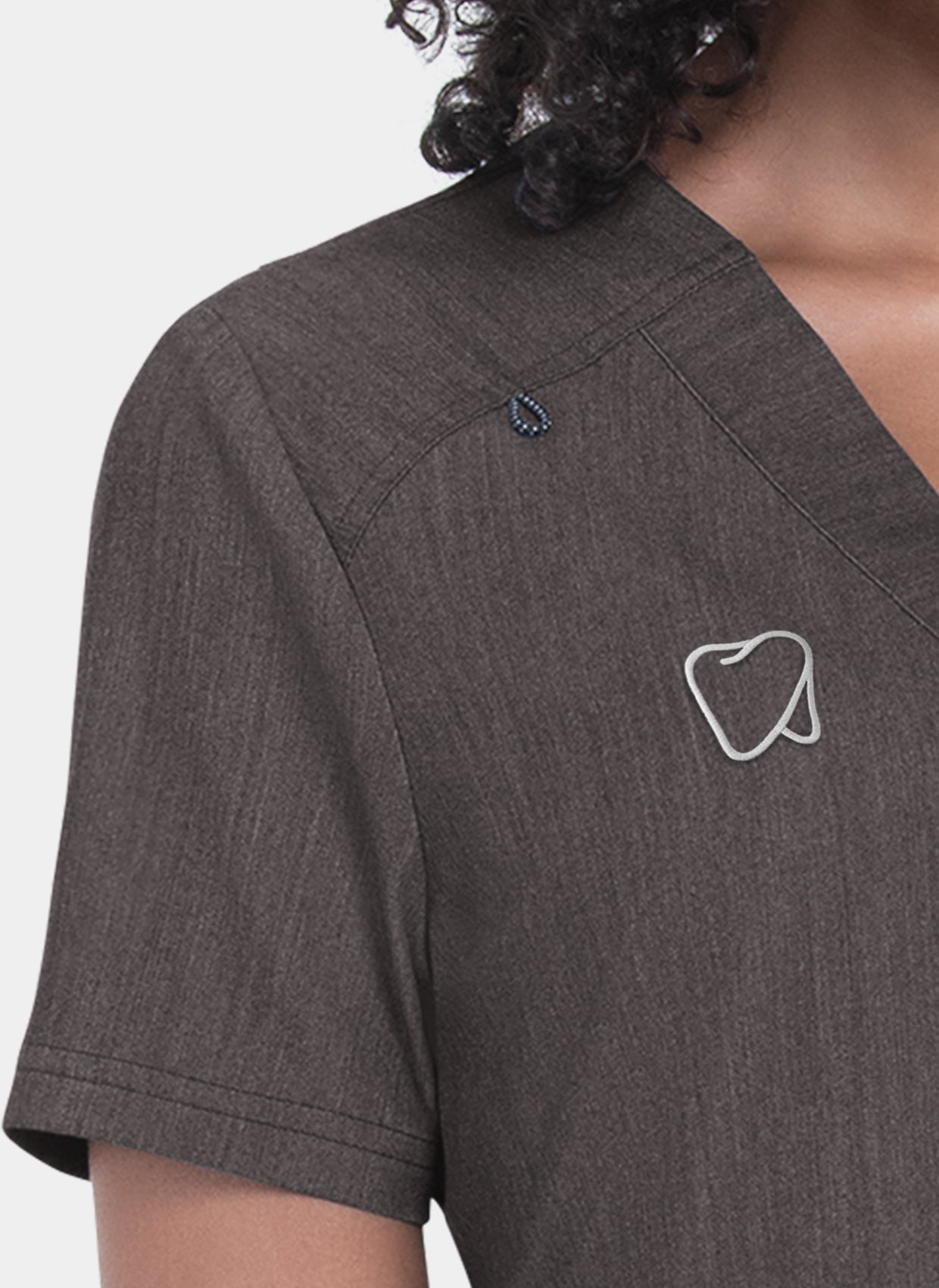 Agitation et passion broderie - Gris chiné