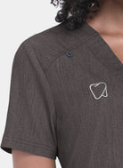 Agitation et passion broderie - Gris chiné