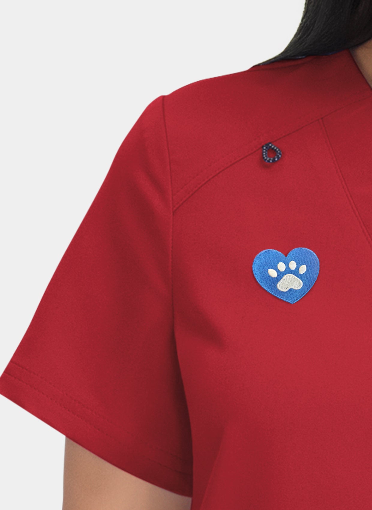 Agitation et passion broderie - Rubis