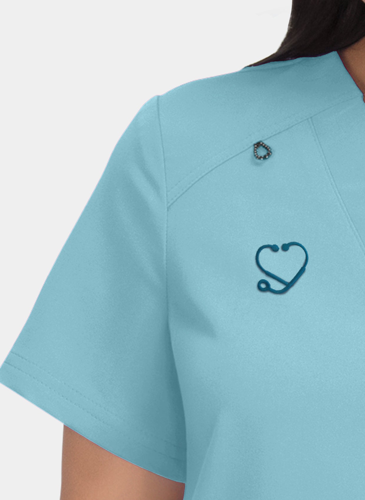 Agitation et passion broderie-Sea Glass