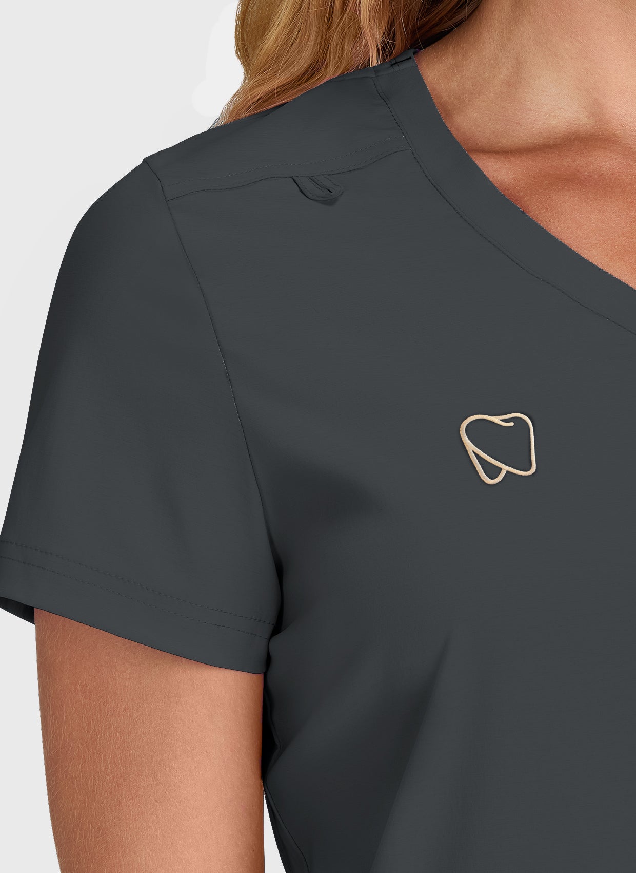 Broderie Becca - Anthracite 