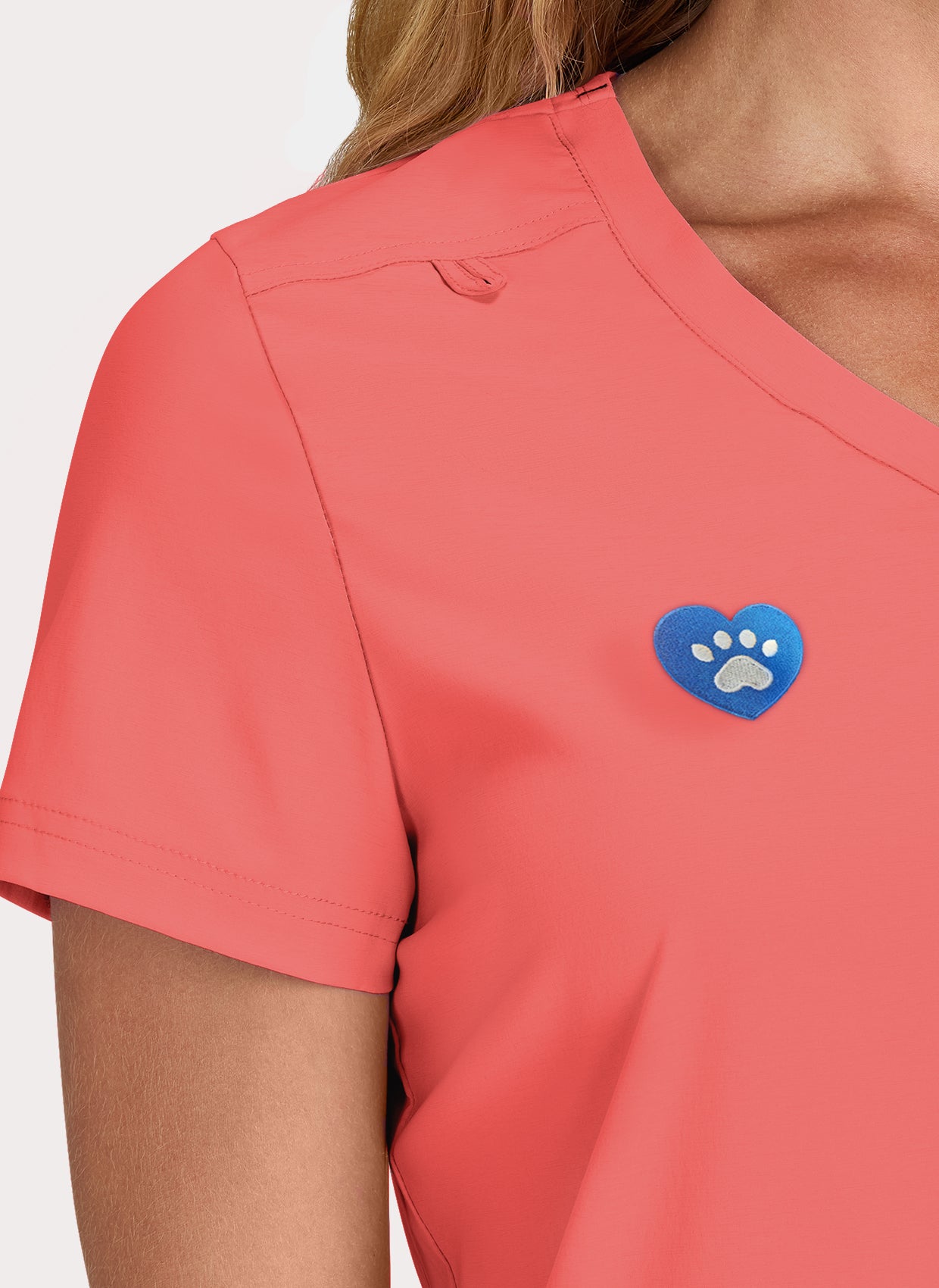 Broderie Becca - Corail