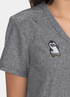 Broderie Becca - Gris chiné