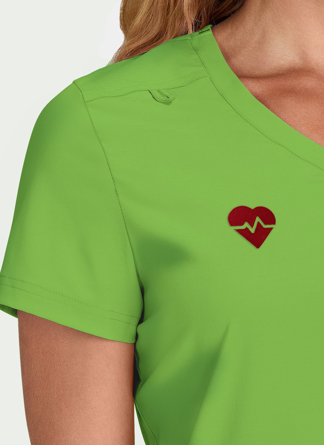 Broderie Becca - Vert Pomme