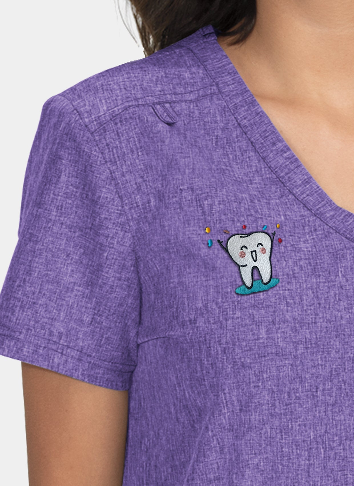 Broderie Becca -  Wisteria chiné