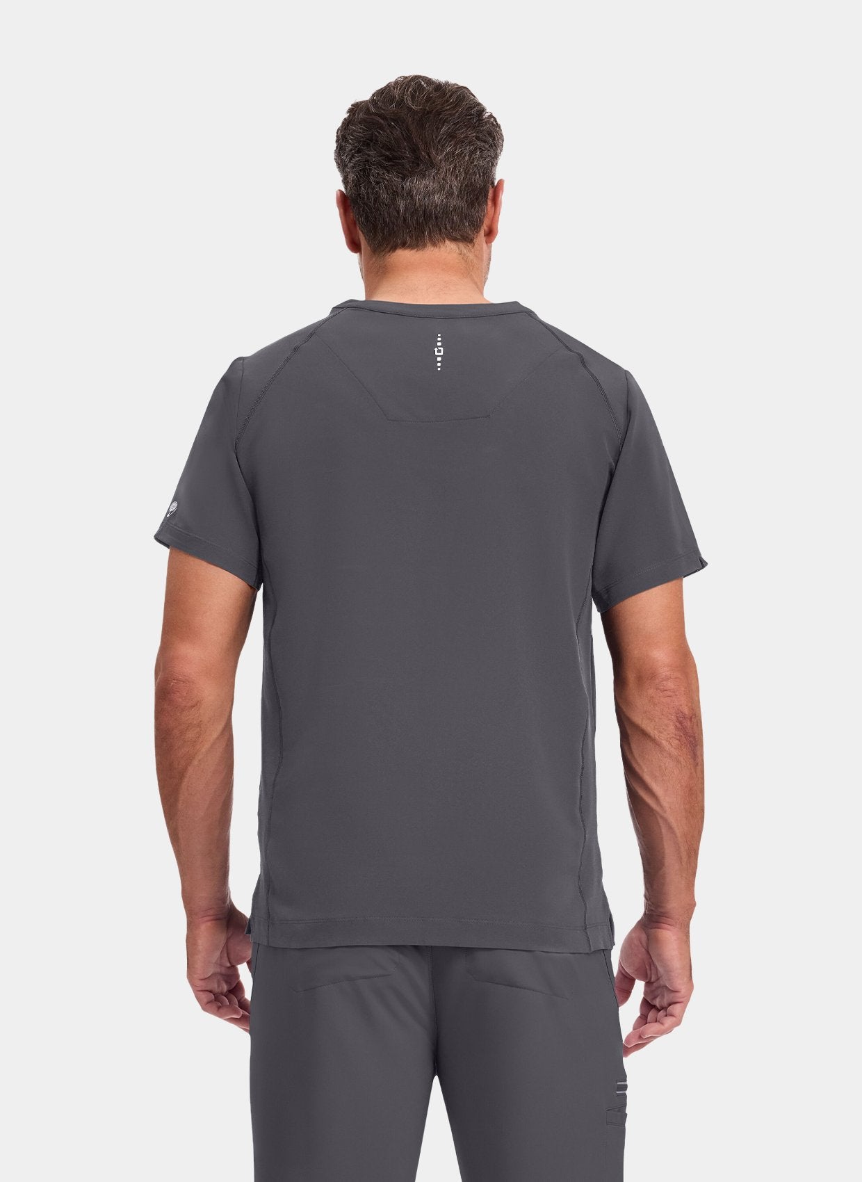 Blouse pour hommes Steven Healing Hands – Anthracite de dos