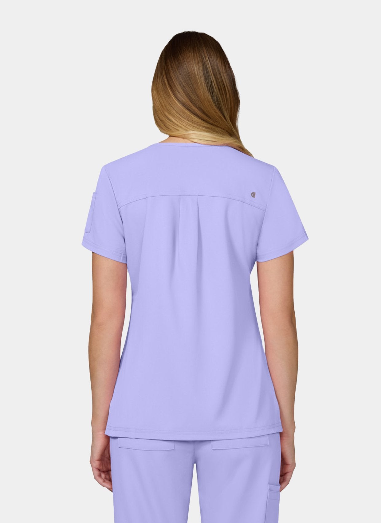 Blouse médicale koi cureology cardi femme dos lavende