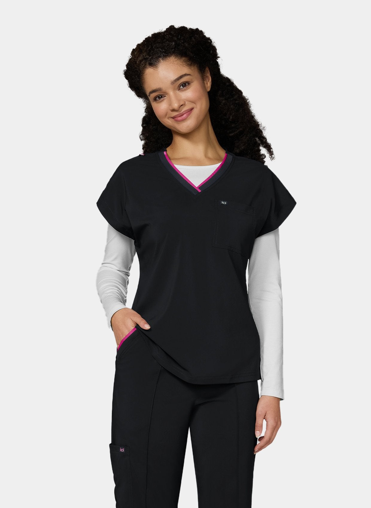 Blouse médical Koi Basics McKenna – Noir