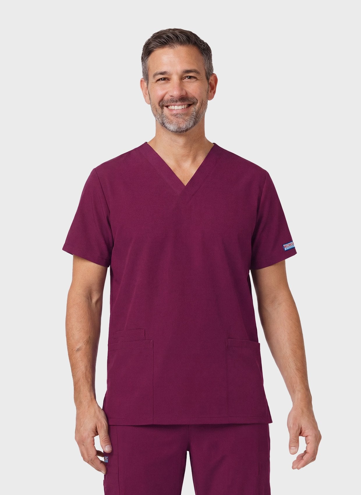 Blouse medicale unisex bordeaux originals face