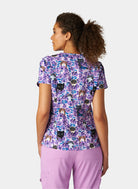 Blouse médicale Femme Leslie - Jardin de Chaton - dos