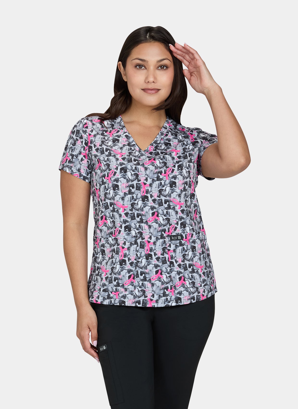 Blouse médicale Koi Basics Leslie  - Coeur engagé
