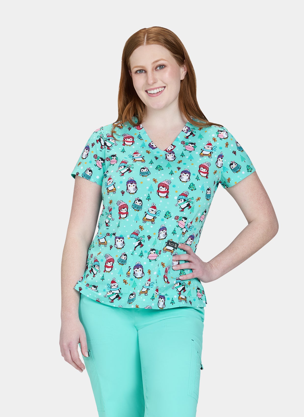 Blouse médicale Koi Basics Leslie  - Pingouin