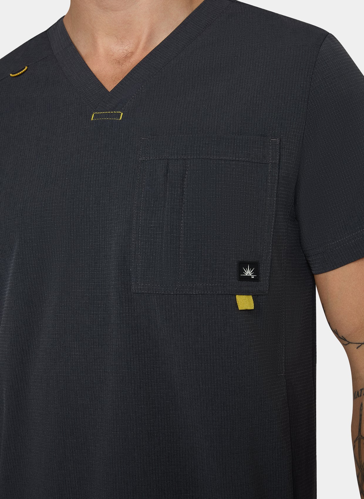 Blouse médicale Koi Solis Cadwell - Anthracite