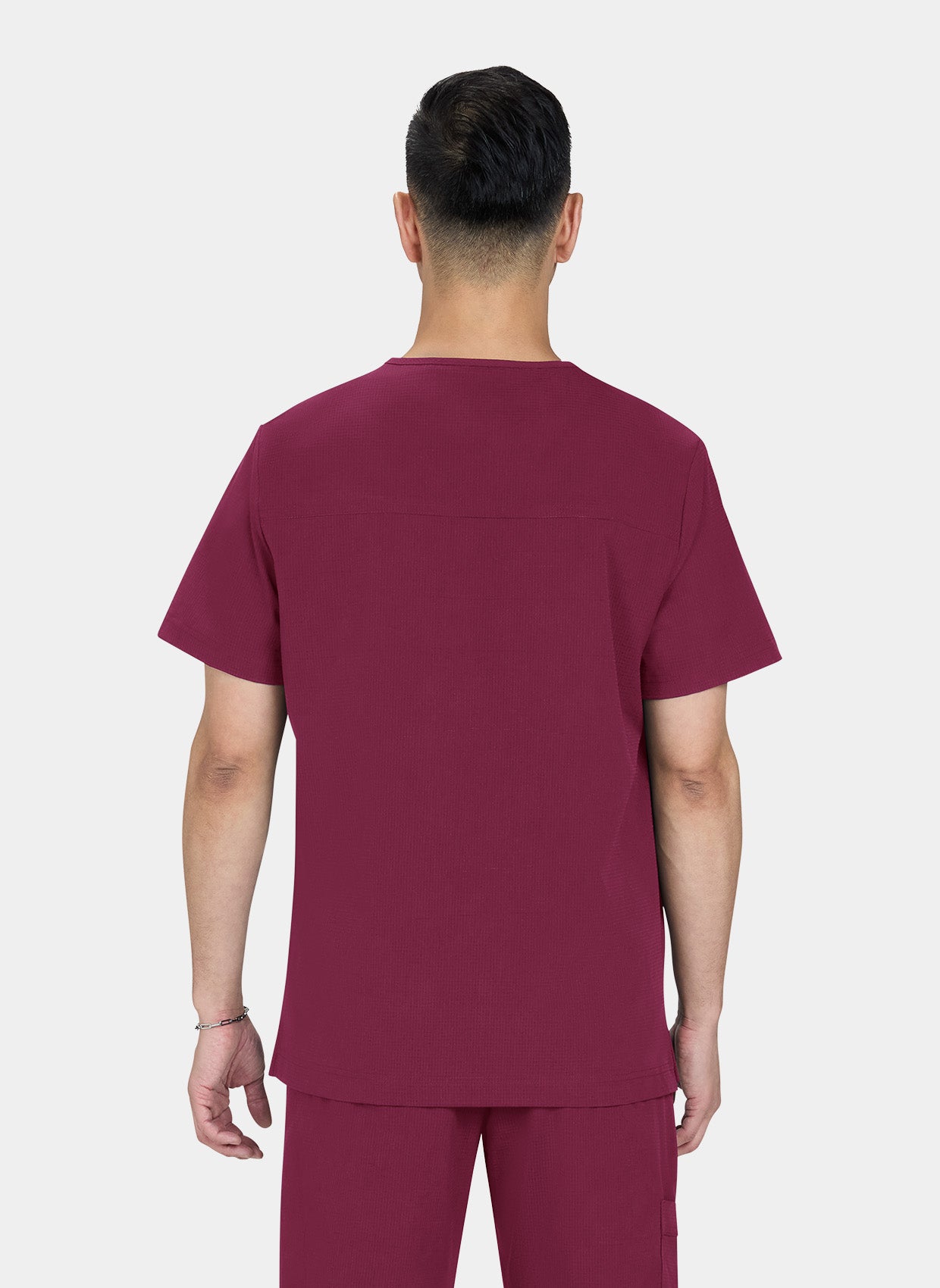 Blouse médicale Koi Solis Caldwell - Bordeaux - Dos