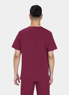 Blouse médicale Koi Solis Caldwell - Bordeaux - Dos