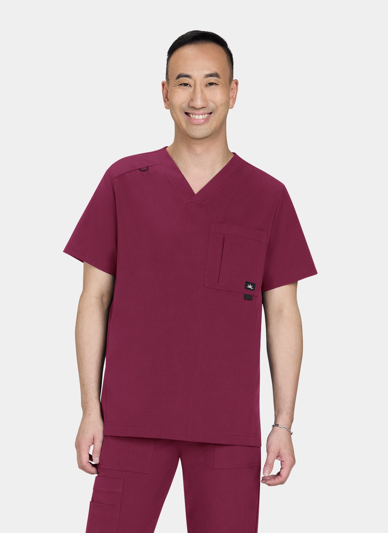 Blouse médicale Koi Solis Caldwell - Bordeaux