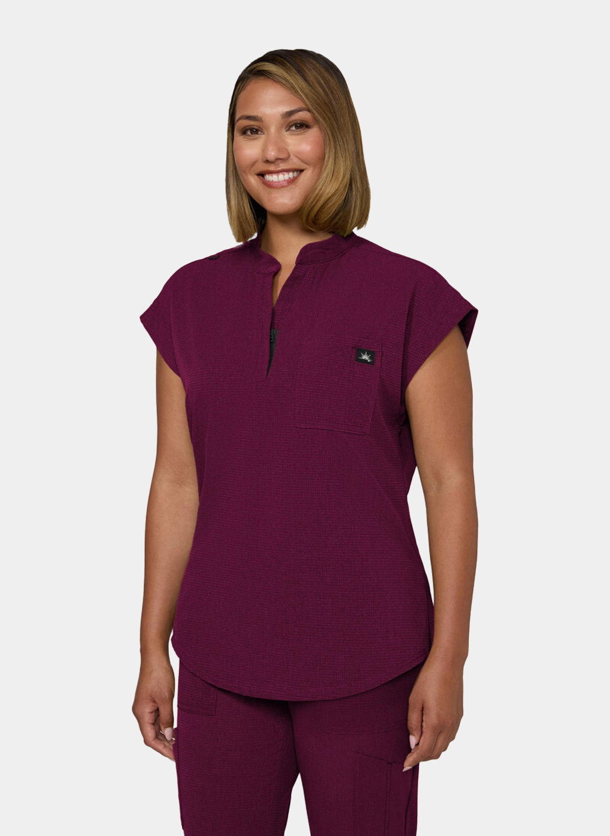 Blouse médicale Koi Solis Catrin - Bordeaux