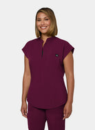Blouse médicale Koi Solis Catrin - Bordeaux