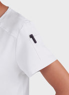 Blouse médicale femme Koi Cureology Cardi - Blanc - epaule