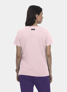 Dos blouse médicale femme Koi Next Gen Agitation et passion - Rose poudré