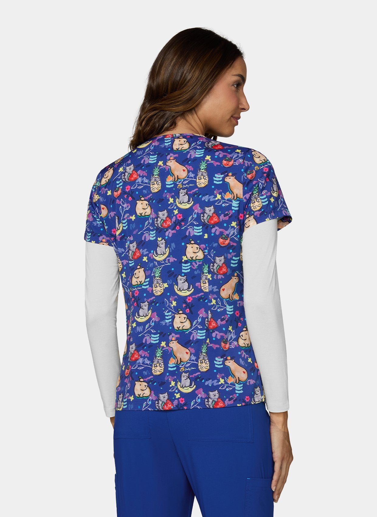 Blouse medicale femme Leslie -Capybara