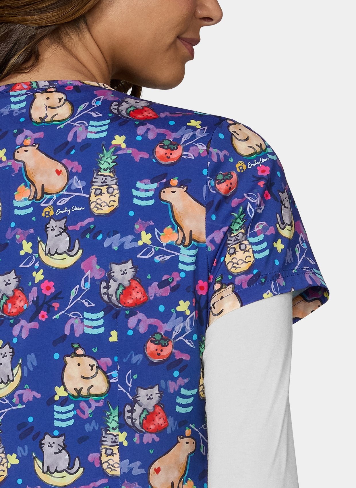 Blouse medicale femme Leslie - Capybara