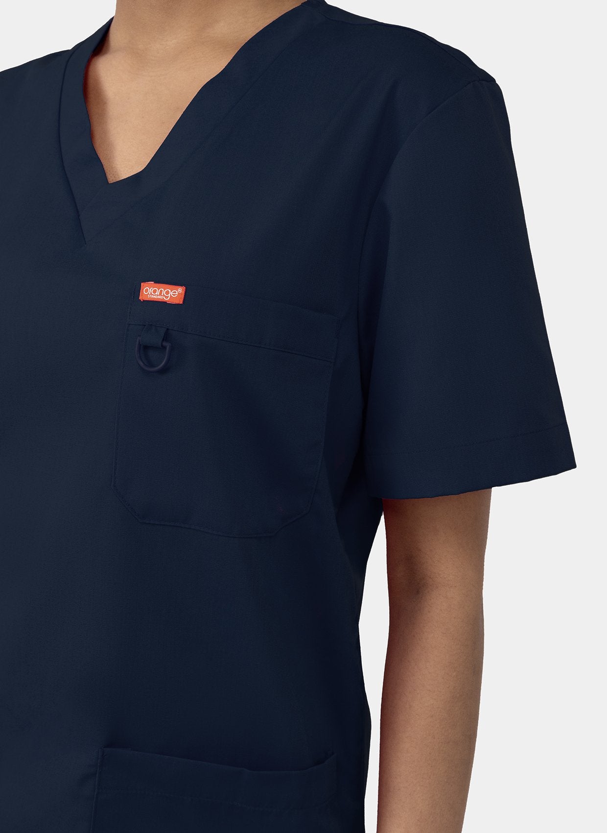 Blouse médicale unisexe Balboa Orange Standard - Bleu marine