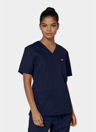 Blouse médicale unisexe Balboa Orange Standard - Bleu marine