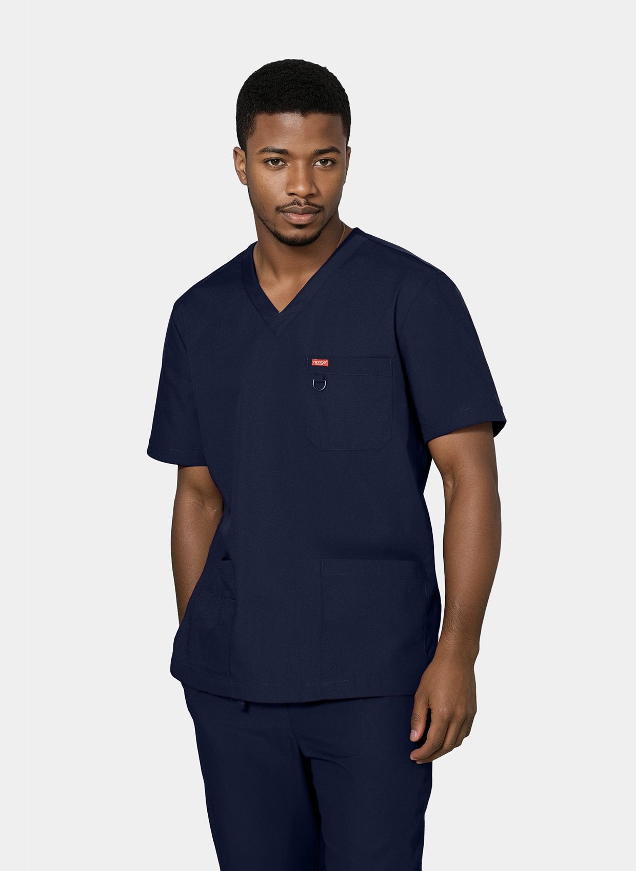 Blouse médicale unisexe Balboa Orange Standard - Bleu marine