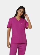 Blouse médicale unisexe Balboa - Fuchsia