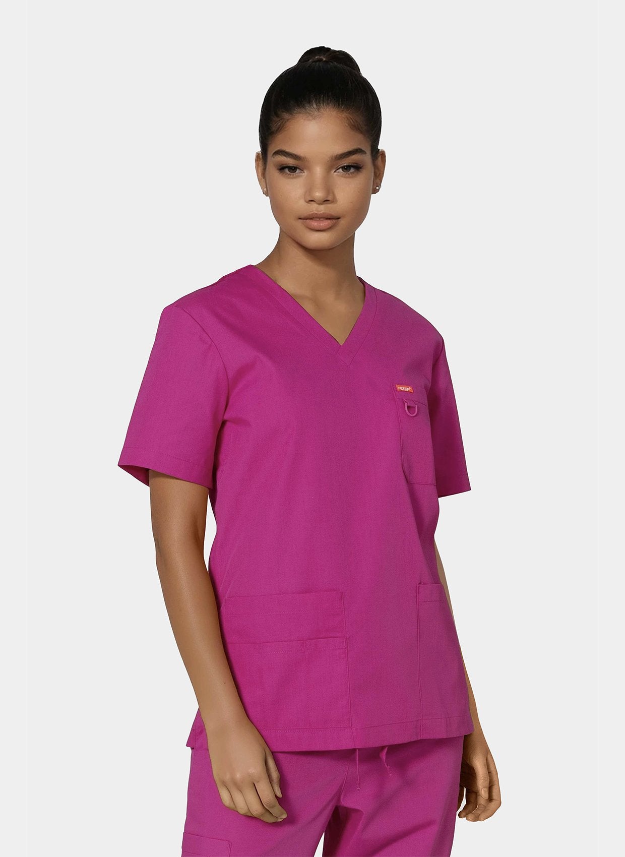 Blouse médicale unisexe Balboa - Fuchsia