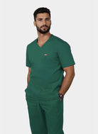 Blouse médicale unisexe Balboa – Vert forêt