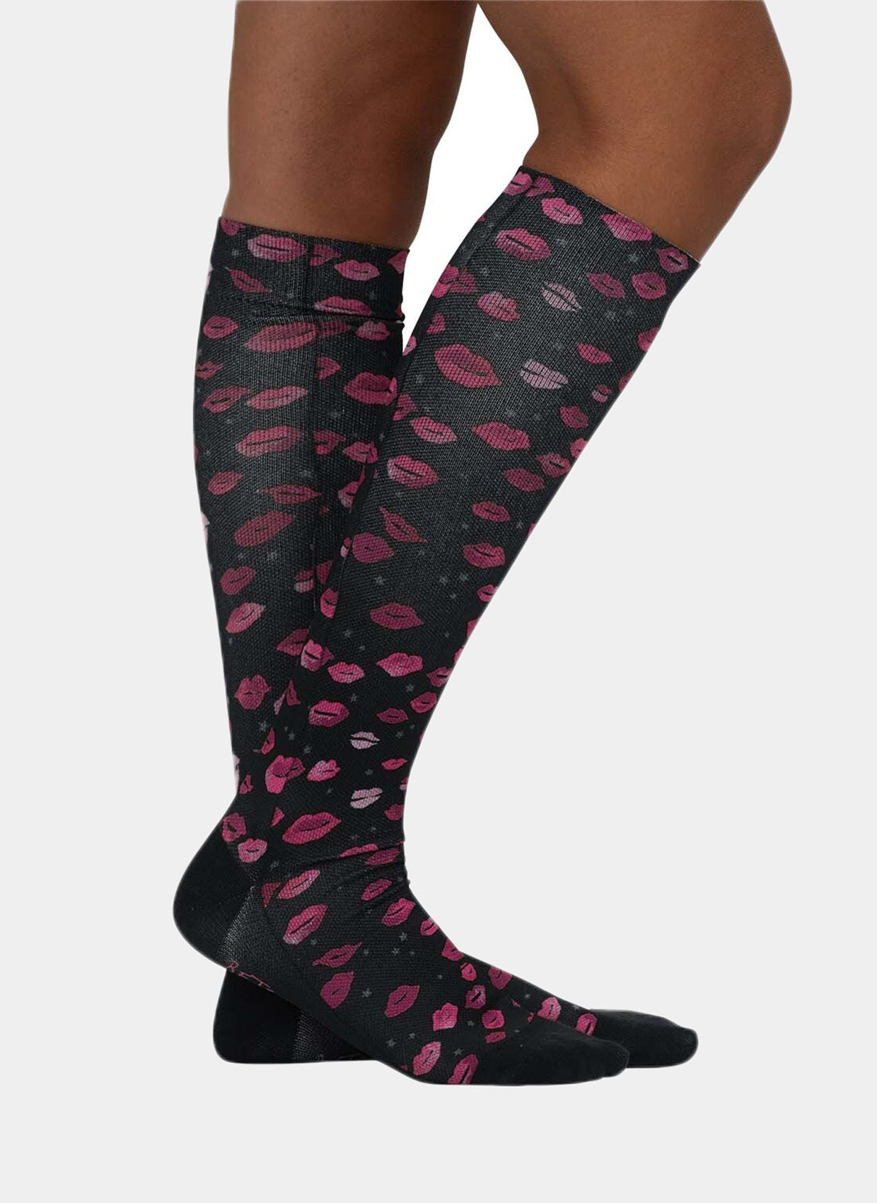 Chaussettes de compression avec motifs