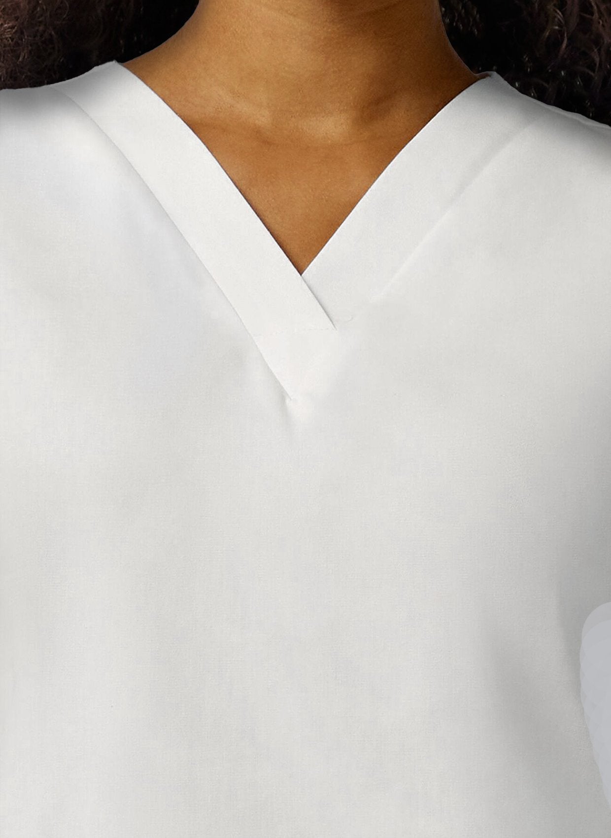Blouse medicale cherokee origins unisexe blanc col en v