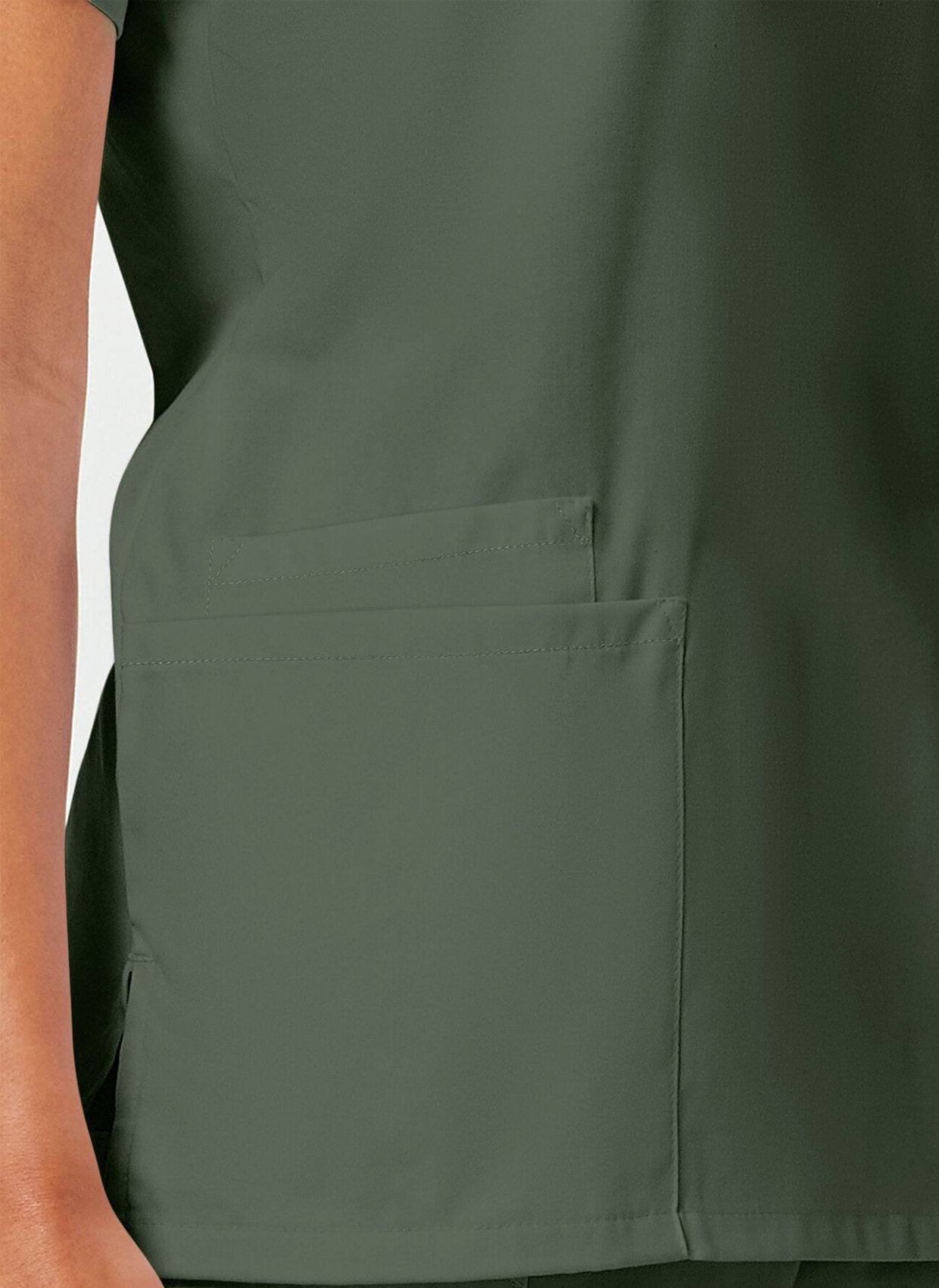 Blouse medicale origins olive unisexe poche