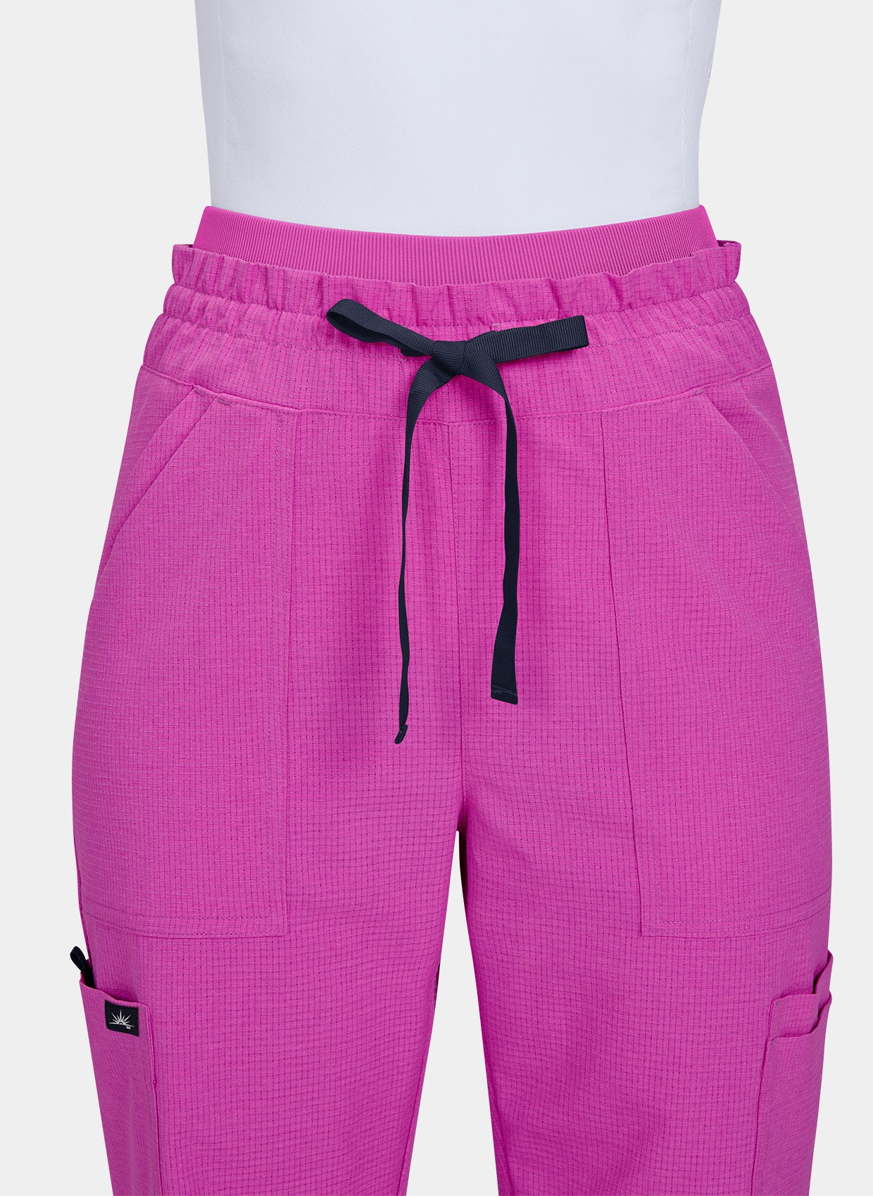 Pantalon Médical Koi Solis rose hibiscus