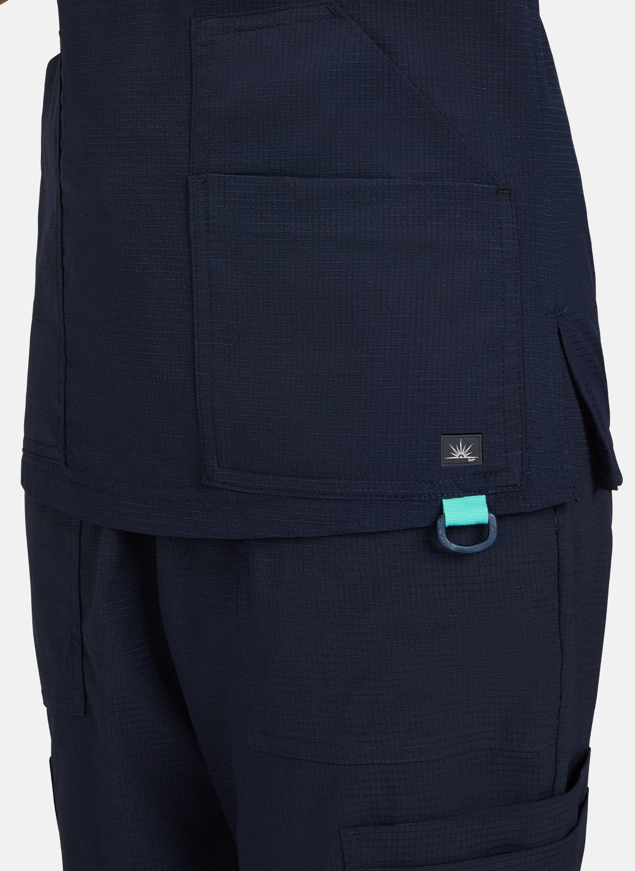 Koi solis sari bleu marine