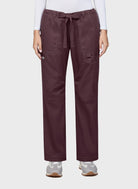 Pantalon medical femme Lindsey Koi Classic couleur cognac - vu de devant