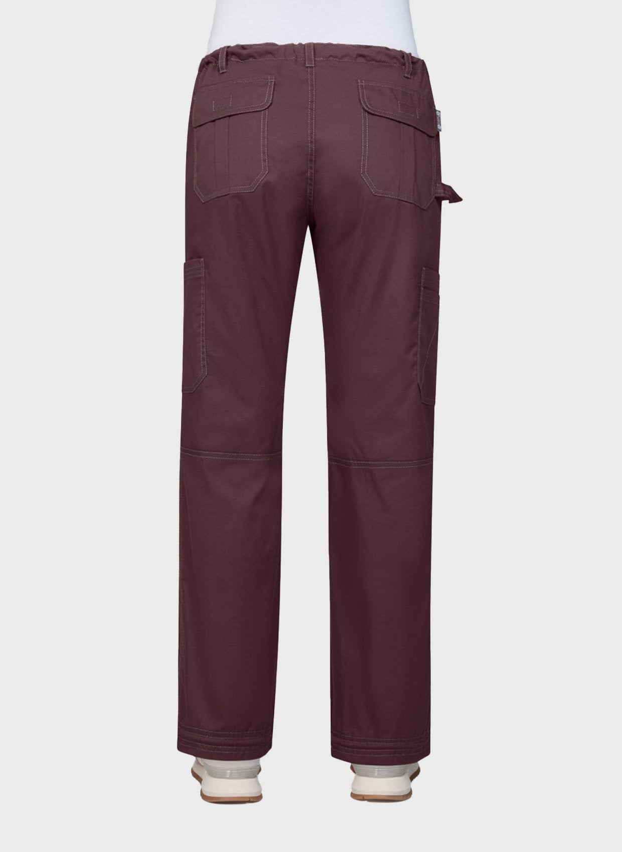 Pantalon medical femme Lindsey Koi Classic couleur cognac - vu de dos 